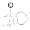 292-1 Elektroda igłowa, Ø0,4mm, dł. 120mm, trzpień 4mm