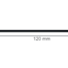 292-2 Elektroda igłowa kątowa, Ø0,4mm, dł. 120mm, trzpień 4mm