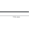 805-7 Monopolarna elektroda artroskopowa kulkowa, Ø3mm, dł. 115mm, trzpień 2,4mm
