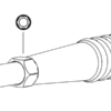 96001 Plazmowa elektroda argonowa, Ø4mm, dł. 75mm, trzpień 4mm