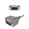 E100/KRB/I Kabel EKG nierozłączny, 10 odprowadzeń, z rezystorem 10kΩ, banan 4mm, kompatybilny z Fukuda ME, IEC