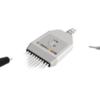 E100/LNB/I Kabel EKG nierozłączny, 10 odprowadzeń, bez rezystora, banan 4mm, kompatybilny z Petas, IEC
