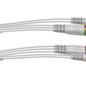 E118BI/10 10 odprowadzeń EKG, banan 4mm, kompatybilne z Mortara, IEC