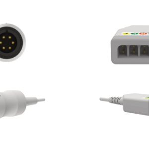 E202-5002/0I Kabel główny EKG, 5 odprowadzeń, kompatybilny z Datascope/Welch Allyn, IEC