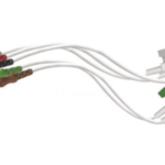 E22-5I 5 odprowadzeń EKG, klamra, IEC