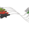 E62-5I 5 odprowadzeń EKG, klamra, kompatybilny z Spacelabs, IEC