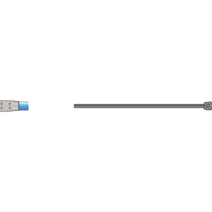 M1206-033P Czujnik SpO2, wielorazowy, gumka na palec, dla dzieci, 1,0m, kompatybilny z PHILIPS