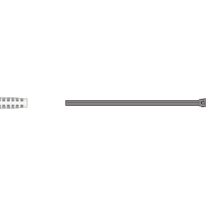 M1216-007I Czujnik SpO2, wielorazowy, gumka na palec, dla niemowląt, 0,9m, kompatybilny z Datascope/DB9