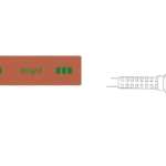 M1415-011I Czujnik SpO2, jednorazowy, dla niemowląt, 3kg-20kg, 90 cm, kompatybilny z Nihon Kohden