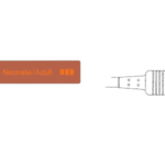 M1506-033N Czujnik SpO2, jednorazowy, dla noworodków/dorosłych, ＜3kg oraz ＞30kg, 90 cm, kompatybilny z PHILIPS