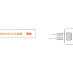 M1607-094N Czujnik SpO2, jednorazowy, dla noworodków/dorosłych, ＜3kg oraz ＞30kg, 90 cm, kompatybilny z GE-TruSignal