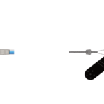 M2106-033E Czujnik SpO2, wielorazowy, klips na ucho, dla dorosłych, 3,0m, kompatybilny z PHILIPS