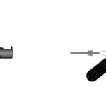 M2133-030E Czujnik SpO2, wielorazowy, klips na ucho, dla dorosłych, 3,0m, kompatybilny z Novametrix