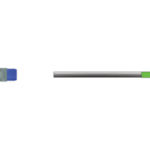 M2156-063P Czujnik SpO2, wielorazowy, klips na palec, dla dzieci, 3,0m, kompatybilny z Biologht