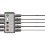 MQ-5LW-S 5 odprowadzeń EKG, dla dorosłych/dzieci, zatrzask, kompatybilne z GE, IEC